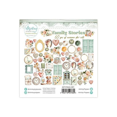 Mintay Family Stories Paper Die-Cuts (60pcs) (MT-FAM-LSC)