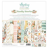 Mintay Family Stories 12x12 Inch Scrapbooking Paper Set (MT-FAM-07) - Postage as per Actual