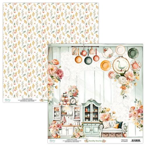 Mintay Family Stories 8x8 Inch Scrapbooking Paper Set (MT-FAM-08)