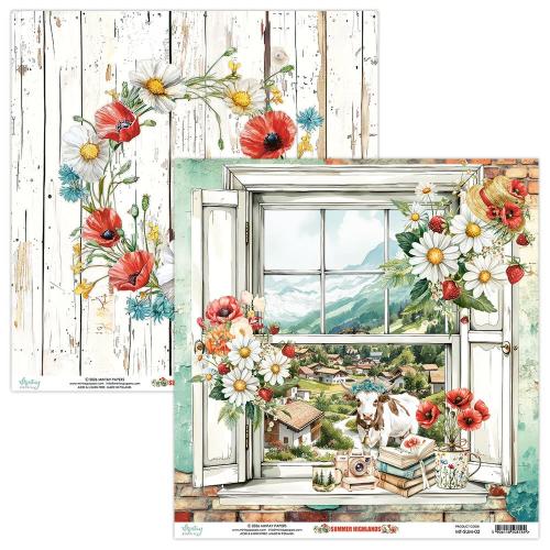 Mintay Summer Highlands 12x12 Inch Scrapbooking Paper Set (MT-SUM-07) - Postage as per Actual
