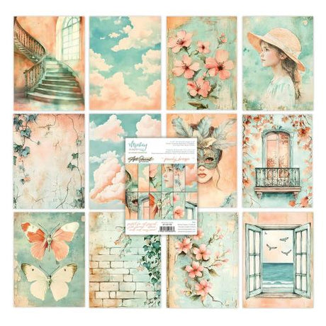 Mintay Art Journal Paper Pad 6x8 Inch Peachy Breeze (MT-ART-P08)