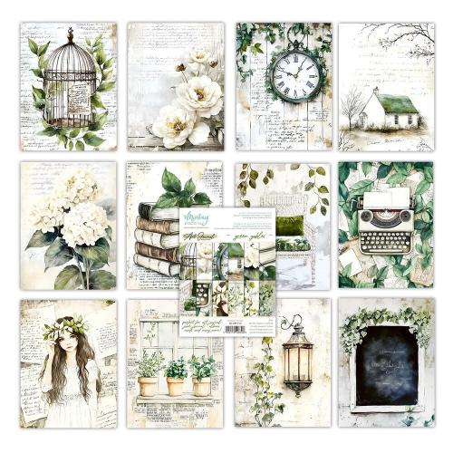 Mintay Art Journal Paper Pad 6x8 Inch Green Gables (MT-ART-P10)