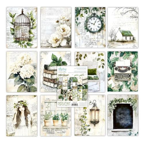 Mintay Art Journal Paper Pad 6x8 Inch Green Gables (MT-ART-P10)