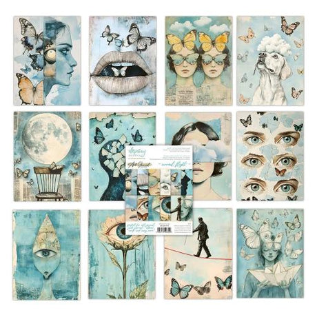 Mintay Art Journal Paper Pad 6x8 Inch Surreal Flight (MT-ART-P12)