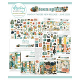 Mintay Teen Spirit 8x8 Inch Scrapbooking Paper Set (MT-TSP-08)