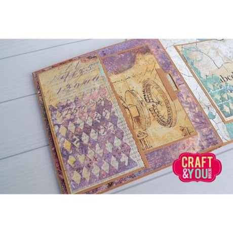 Craft & You Design Rhombus Background Dies (CW368)