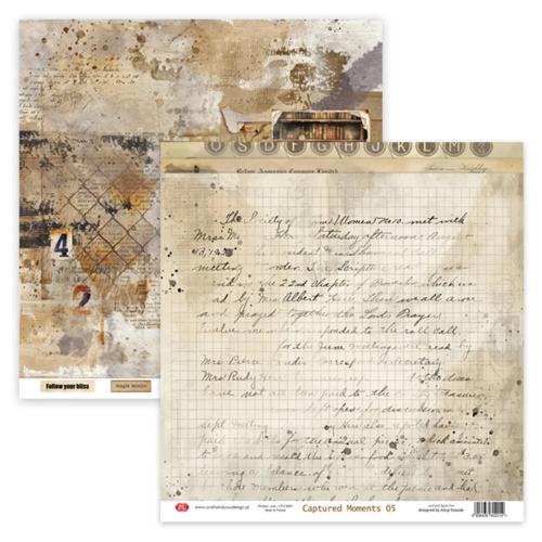 Craft & You Design Captured Moments 12x12 Inch Paper Set 250gsm (6sheets) (CPS-CM30-6) - Postage as per Actual