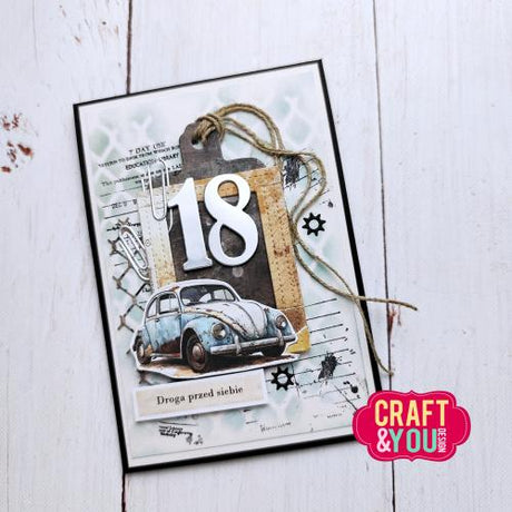 Craft & You Design Clip Set 2 Dies (CW387)