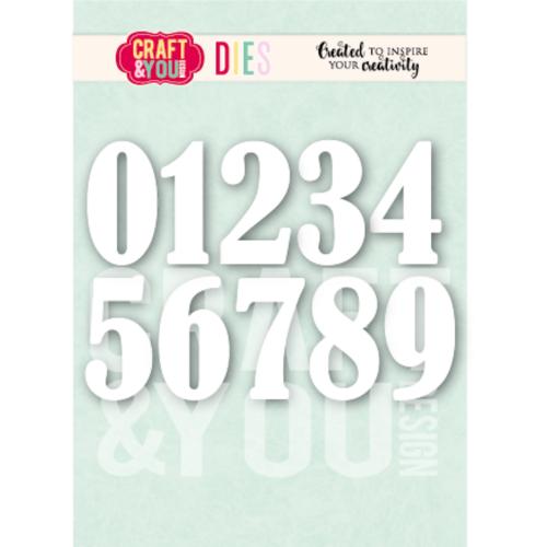 Craft & You Design Numbers Dies (CW392)