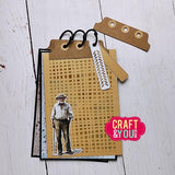 Craft & You Design Grid A6 Stencil (SC015)
