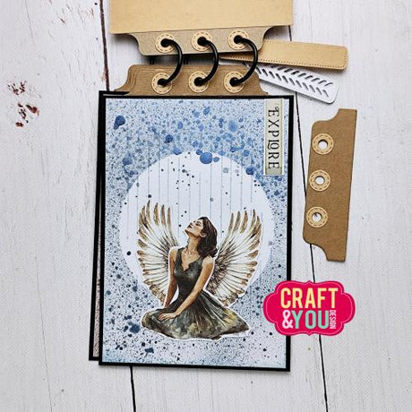 Craft & You Design Lined Paper Stamps (CS057)