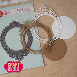 Craft & You Design Elegant Frame Dies by Gosia (CW398)