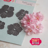 Craft & You Design Garden Flower 2 Dies by Gosia (CW404)