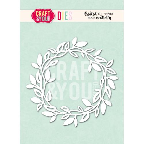 Craft & You Design Leaf Wreath Dies (CW408)