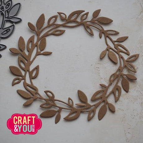 Craft & You Design Leaf Wreath Dies (CW408)