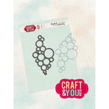 Craft & You Design Bubble Background Dies (CW411)
