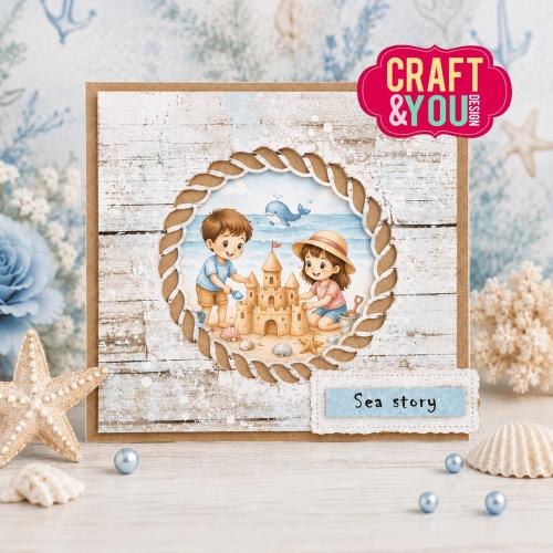 Craft & You Design Rope Frames Dies by Bea (CW419)