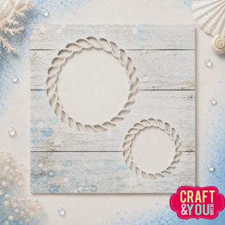 Craft & You Design Rope Frames Dies by Bea (CW419)