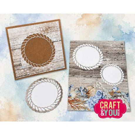 Craft & You Design Rope Frames Dies by Bea (CW419)