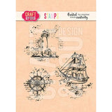 Craft & You Design Sea Travel Set Stamps (CS039)