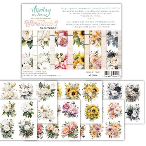 Mintay Booklets 6"x8" - Flora-08