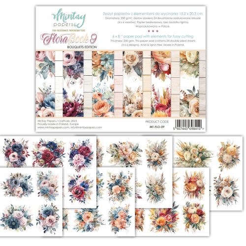 Mintay Booklets 6"x8" - Flora-09