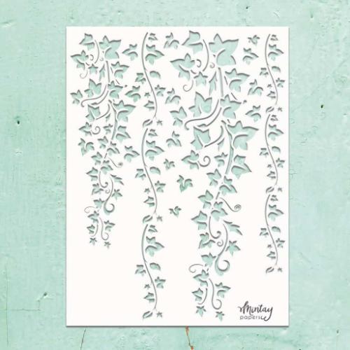 Mintay - Mintay Kreativa - 6 x 8 Stencil - Ivy (MTK-STEN-28)