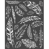 Stamperia - Thick stencil - Amazonia feathers