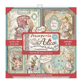 Stamperia - Scrapbooking Pad (12"x12") - Alice in Wonderland and Through the Looking Glass Maxi Paper Pack - Postage as per Actual