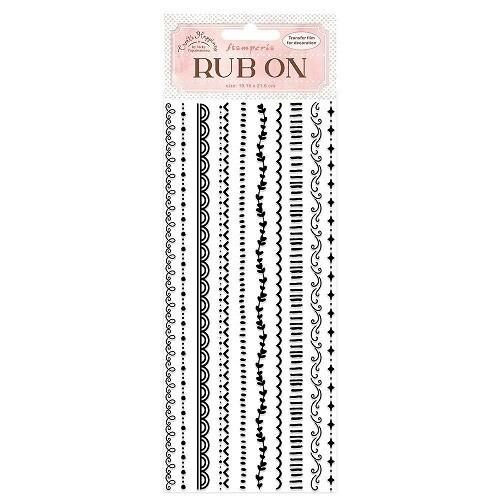 Stamperia - Create Happiness Rub On - DFLRB01