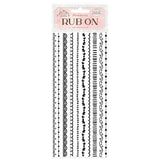 Stamperia - Create Happiness Rub On - DFLRB01