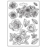Stamperia Soft Mould A5 Desire Roses