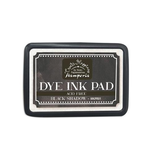 Stamperia Create Happiness - Dye Ink Pad - Black Shadow