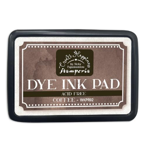 Stamperia Create Happiness Dye Ink Pad Coffee (WKPR02)