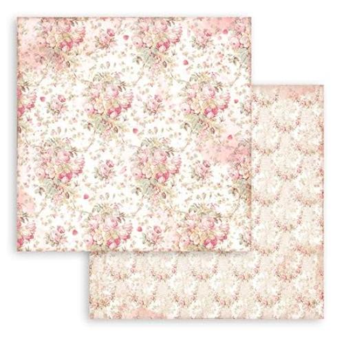Stamperia - Rose Parfum Background Slection Sheets - 8x8 SBBS74