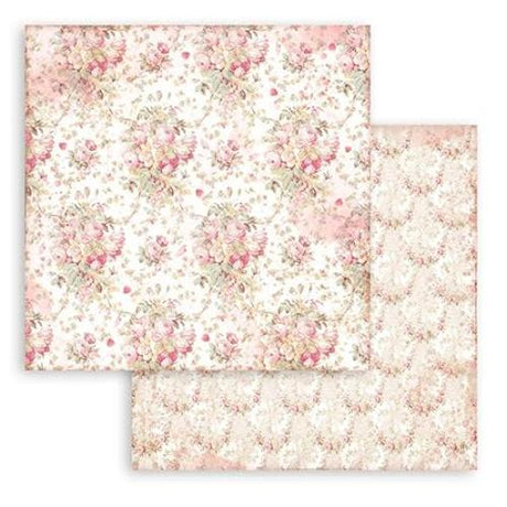 Stamperia - Rose Parfum Background Slection Sheets - 8x8 SBBS74
