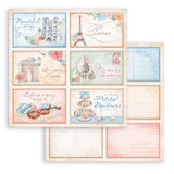 Stamperia - Create Happiness Oh l√° l√° 8x8 Inch Paper Pack (SBBS82)