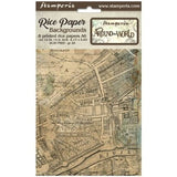 Stamperia - Around the World A6 Rice Paper Backgrounds (8pcs) (DFSAK6005)