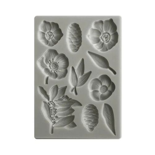 Stamperia - Silicon mold A6 - Pinecones (KACM17)