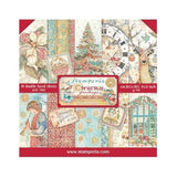 Stamperia - Christmas Greetings 8√ó8 Inch Paper Pack (SBBS86)