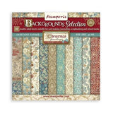 Stamperia - Backgrounds Selection - Christmas Greetings 8√ó8 Inch Paper Pack (SBBS87)