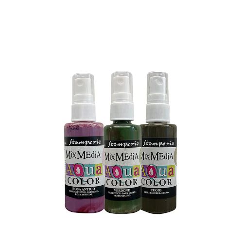 Stamperia - Woodland Aquacolor Paint Kit (3pcs) (KAQXWL)