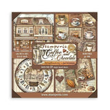 Stamperia - Scrapbooking Pad (12"x12") Single face - Coffee and Chocolate (SBBXLB13) - Postage as per Actual