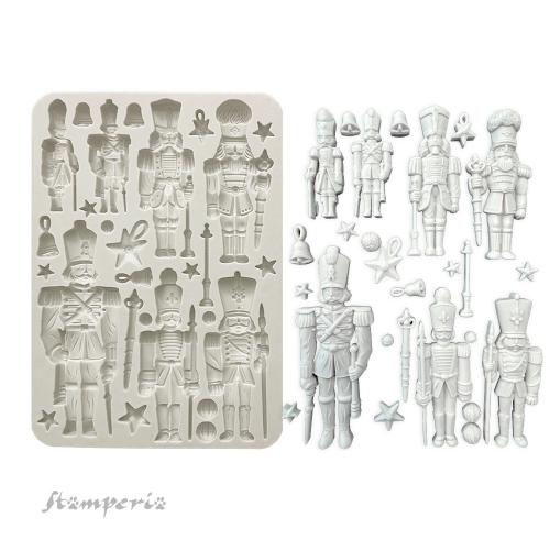 Stamperia The Nutcracker Silicon Mould A5 Soldiers (KACMA533)