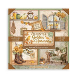 Stamperia Golden Harmony 8x8 Inch Paper Pack Maxi (Single Face) (SBBSXB05)