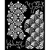 Stamperia Alterego Thick Stencil 20x25cm Mixed Patterns (KSTD172)