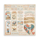 Stamperia Family 8x8 Inch Paper Pack (SBBS137)