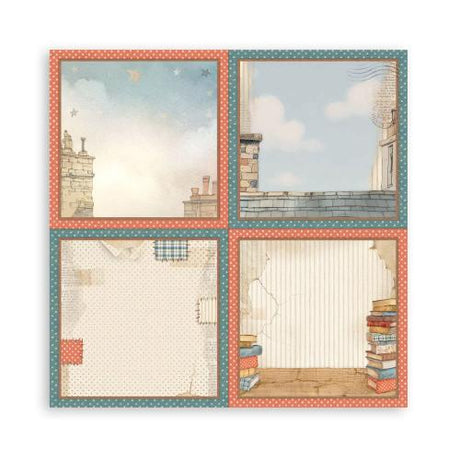 Stamperia Family 8x8 Inch Maxi Paper Pack (Single Face) (SBBSXB21)