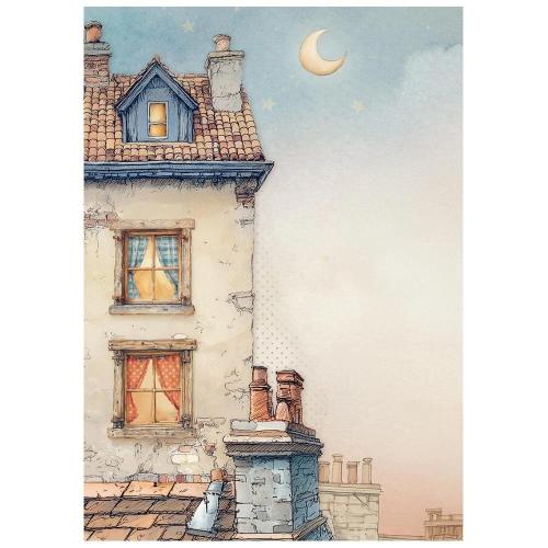 Stamperia Family A6 Rice Paper Backgrounds (8pcs) (DFSAK6049)