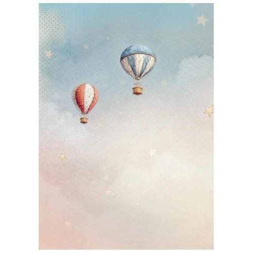 Stamperia Family A6 Rice Paper Backgrounds (8pcs) (DFSAK6049)